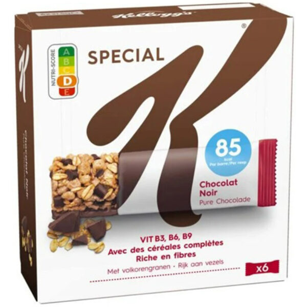 Kellogg's Special K Reep Pure Chocolade 6 x 21.5gr