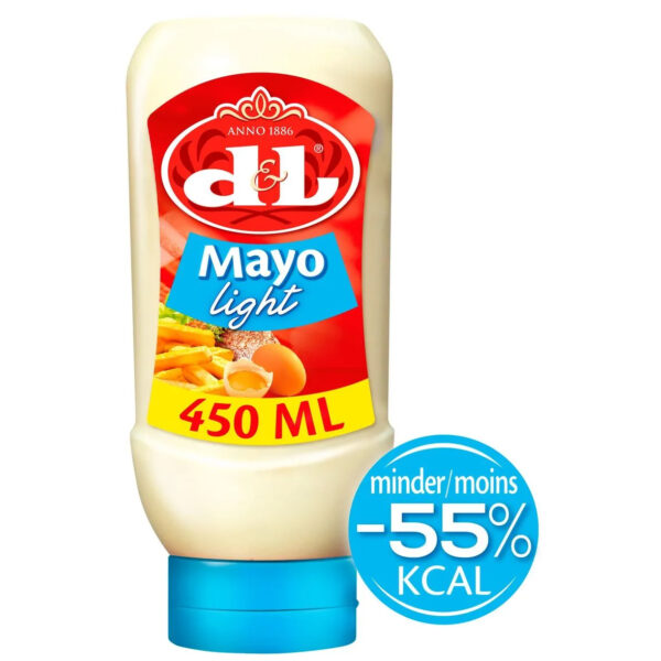 D&L Mayonaise Light Met Eieren 450ml