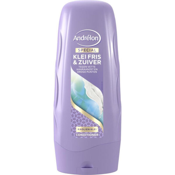 Andrélon Conditioner Klei Fris & Zuiver 300ml - Afbeelding 2