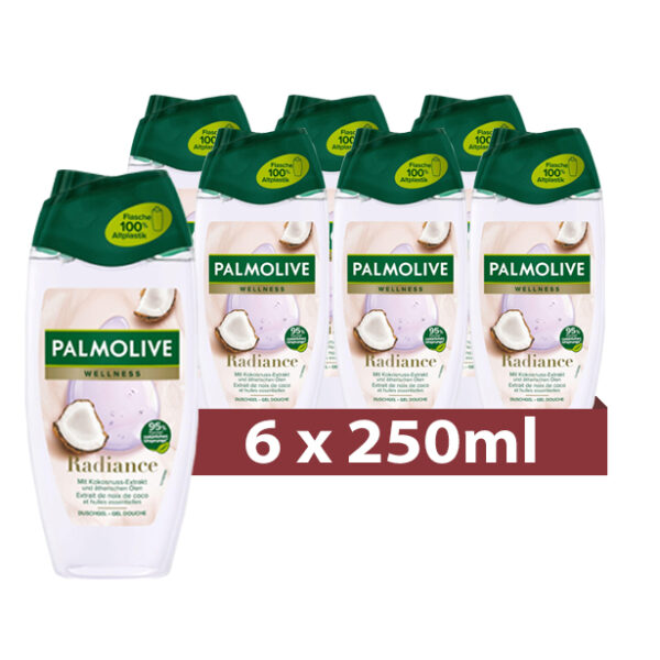 Palmolive Douchegel Radiance 6 x 250ml - Voordeelverpakking