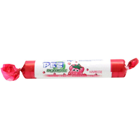 PEZ Druivensuikerrol Raspberry 39g - Framboossmaak