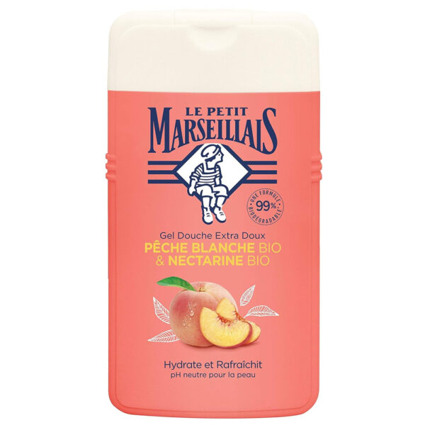Le petit Marseillais Douchegel Bio Perzik & Nectarine 250ml