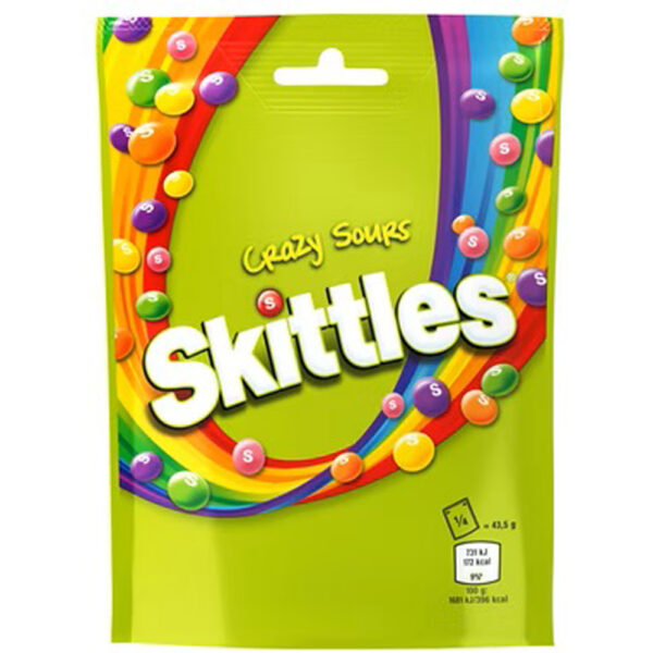 Skittles - Crazy Sours 174gr