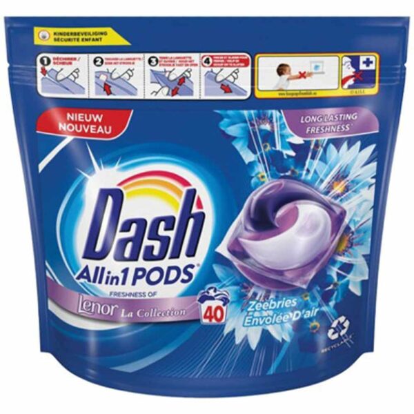 Dash All-in-1 Pods Zeebries 40wasb.