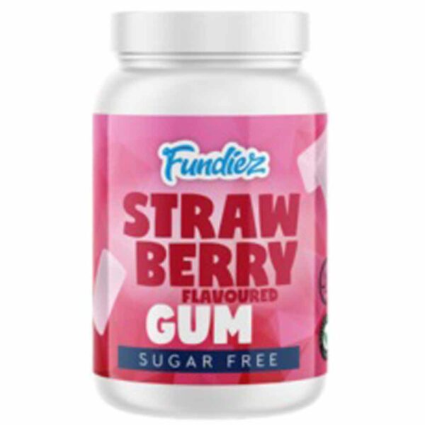 Fundiez Kauwgom Strawberry 65g