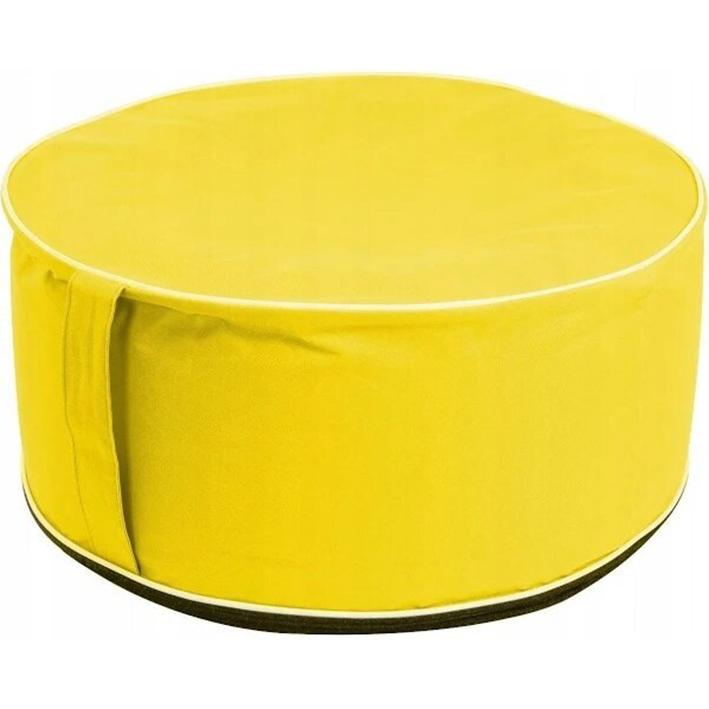 Opblaasbaar Poef Geel 56cm x 25cm