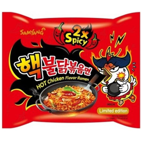 SamYang Noodles Hot Chicken "2x Spicy" 140g