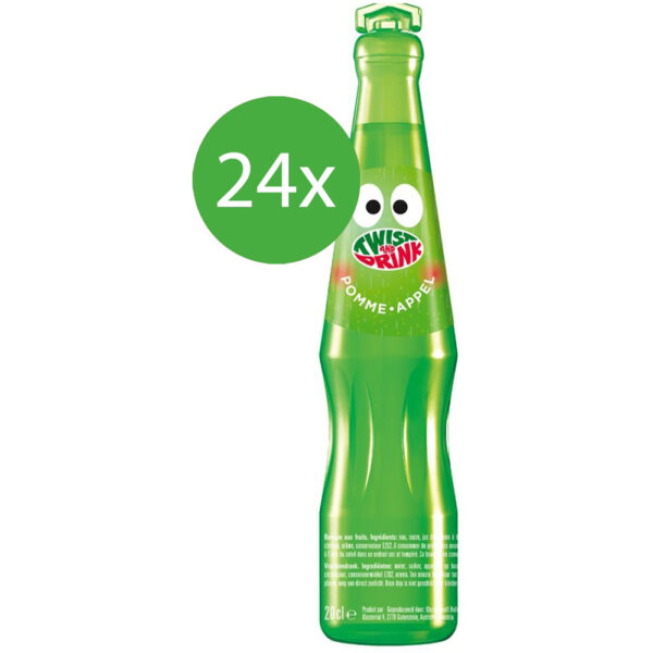 Twist And Drink - Appel 24 x 20cl - Voordeelverpakking