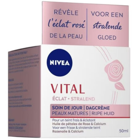 Nivea Stralende Gloed Dagcrème Rijpe Huid 50ml