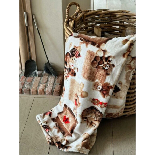 Plaid Teddy Beer 150 x 200cm