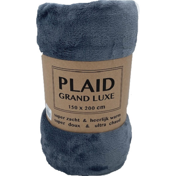 Plaid Grand Luxe Denim 150 x 200cm