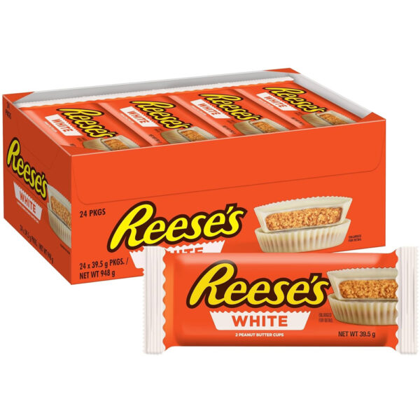 Reese's Peanut Butter Koekjes - White 24 x 39.5g - Afbeelding 2
