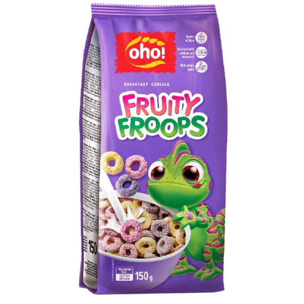 Oho! Cornflakes Fruity Loops 150g - Afbeelding 2