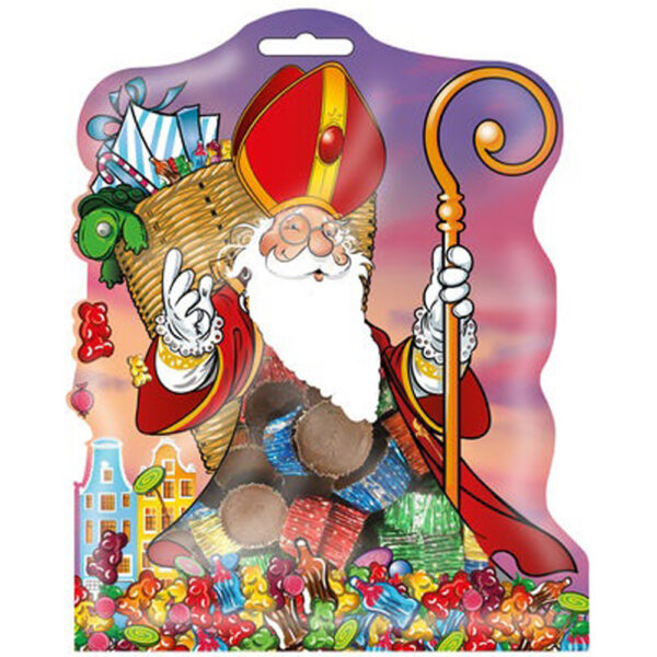 Sinterklaas Snoepzak Chocolade Ijscups 65gr