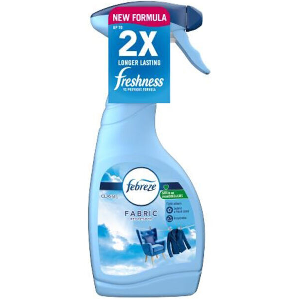 Febreze Textielverfrisser Classic 500ml - Langere Frisheid - Veilig Te Gebruiken Rond Honden & Katten