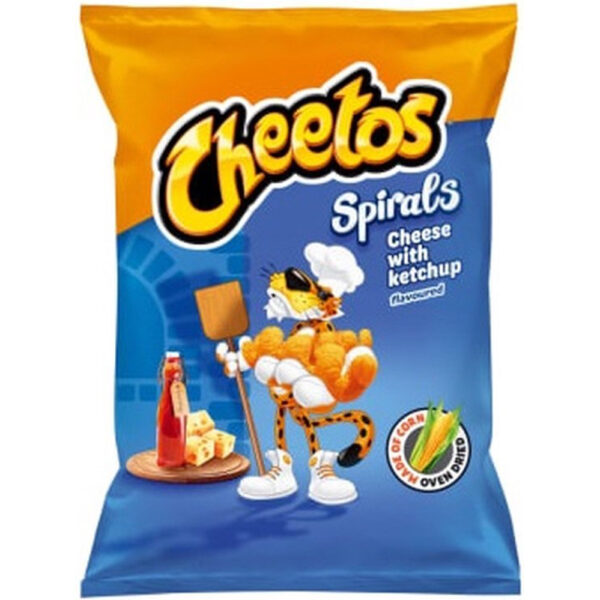 Cheetos Spirals Kaas & Ketchup Smaak 130g