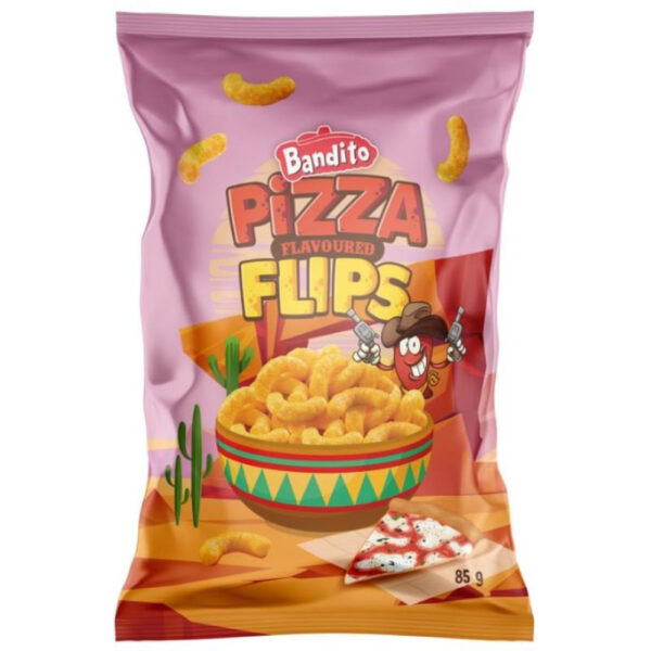 Bandito Chips Pizza Flavour 85g