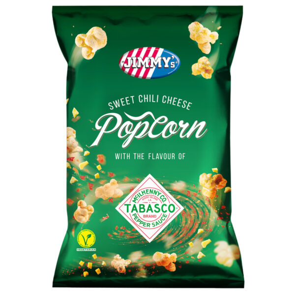 Jimmy's Popcorn Sweet Chili Cheese Tabasco 90g
