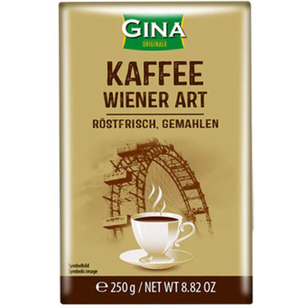 Gina Gemalen Koffie 250g - Gebrande Koffie - Afbeelding 3
