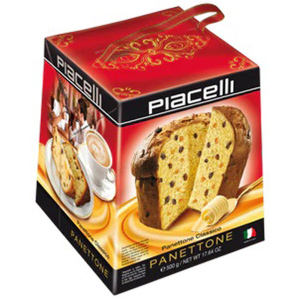 Piacelli Panettone Classic 500gr - Afbeelding 2