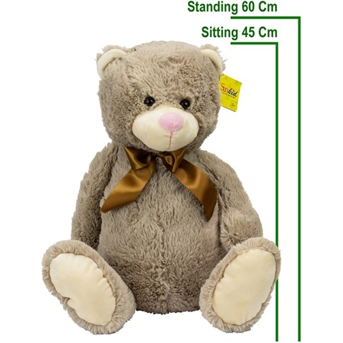 Pluche Beer Met Strikje 60cm - Afbeelding 3