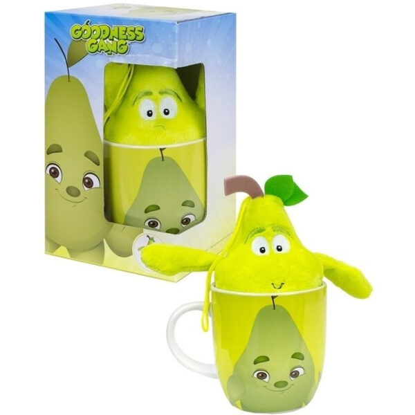 Goodness Gang Mok + pluche knuffel 11x9.5x19cm Peer - Afbeelding 3