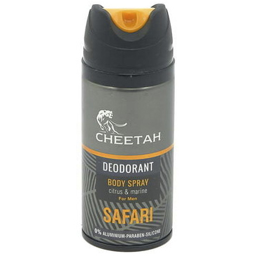 Cheetah Deodorant Spray Safari 150ml