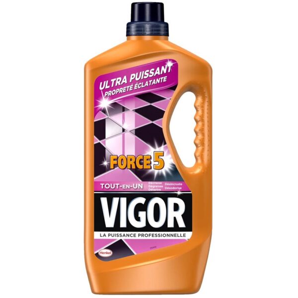 Vigor  Vloerreiniger - Allesreiniger - Force 5 - Ultra Krachig - Ontvetter - Professionele Kracht 1,3L