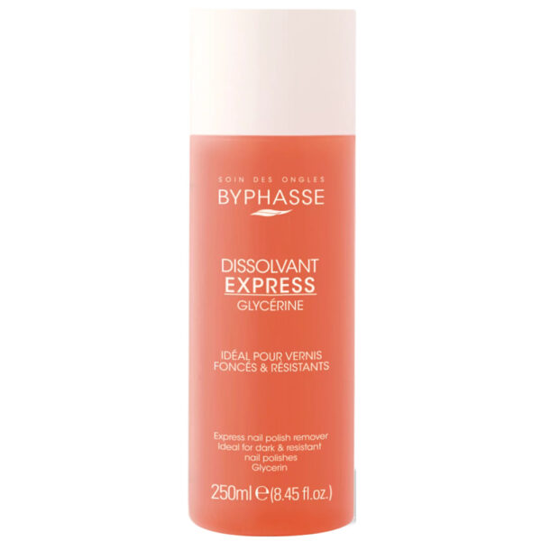 Byphasse Nagellakremover Express - Dissolvant - Ideaal Voor Donkere Nagellak - 250ml
