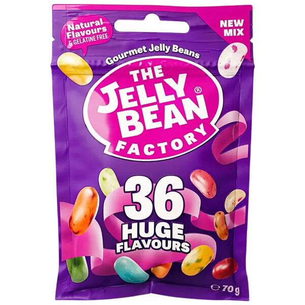 The Jelly Bean Factory Mix Jelly Bean Snoepjes 36 Smaken 70g