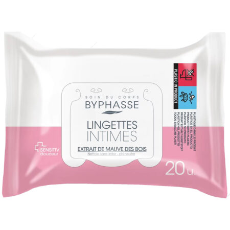 Byphasse Intieme Doekjes 20st - Neutral PH - Malva Kruid-Extract