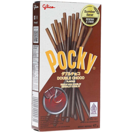 Pocky Biscuitstokjes Double Choco 47g