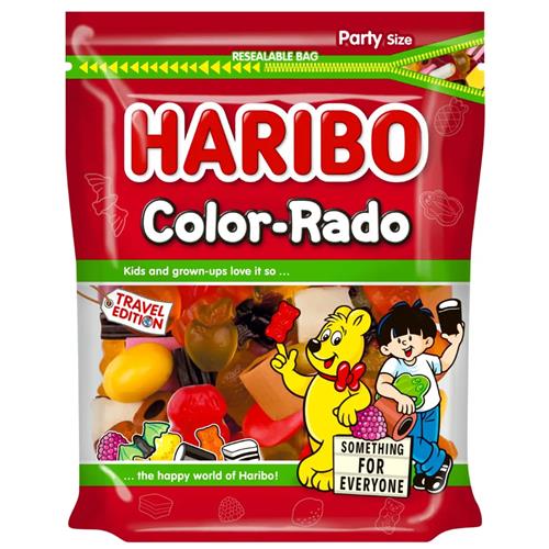 Haribo Color-Rado Snoepjes - Party Size - Voor Elk Wat Wils - 700g