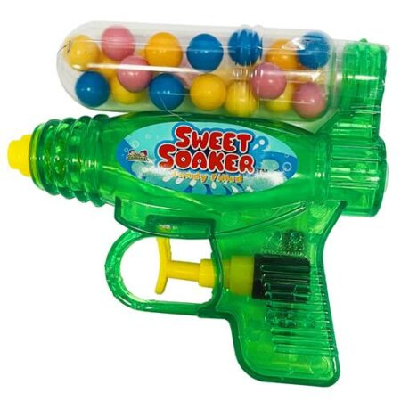 Waterpistooltje Gevuld Met Snoepjes 18g - Groen