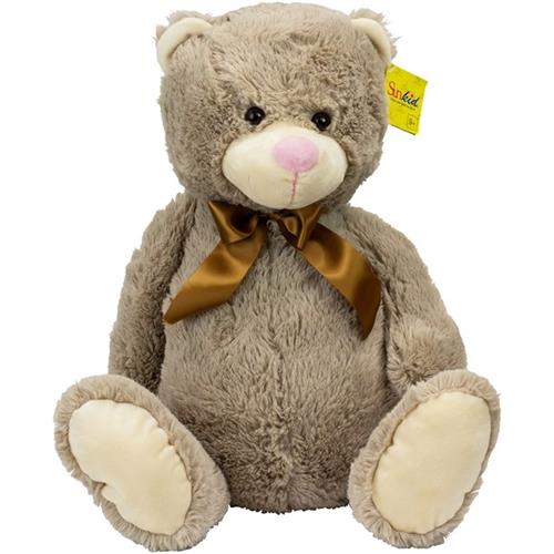 Pluche Beer Met Strikje 60cm