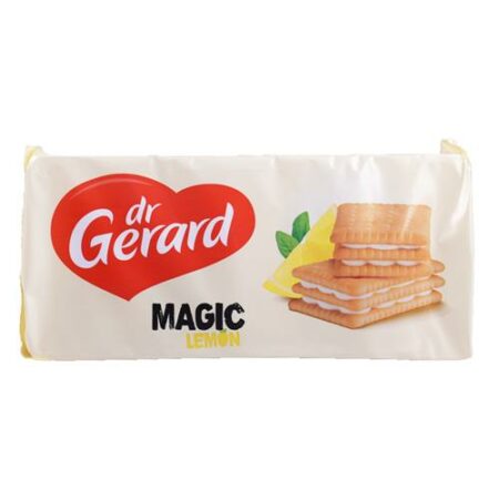 Verpakking van Dr Gerard Magic Lemon 216g - knapperige koekjes