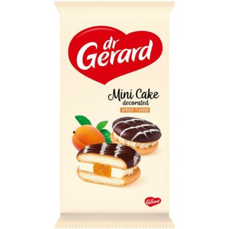 Dr Gerard Mini Cake Met Abrikozensmaak 165g