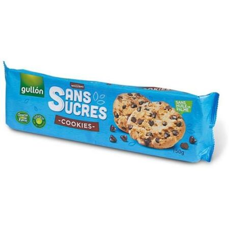 Gullón Chocolate Chip Cookies Suikervrij 150g