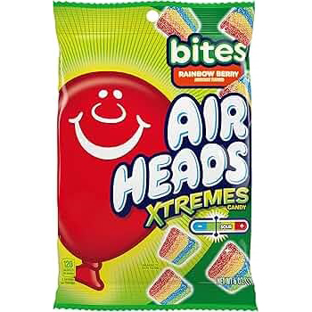 Airheads Extreme Bites Rainbow Berry 170g