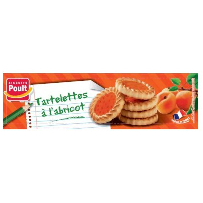 Poult Tartelettes Abrikoos 150g