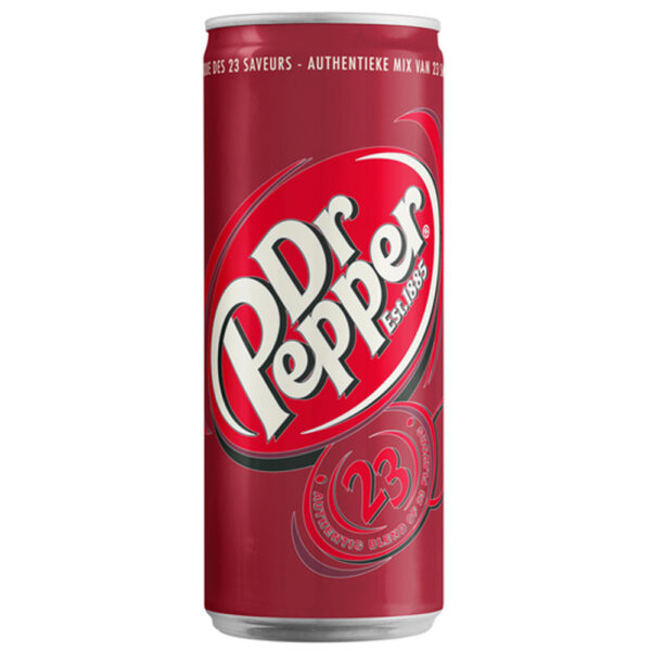 Dr. Pepper Original 33cl – Sleek Blikje