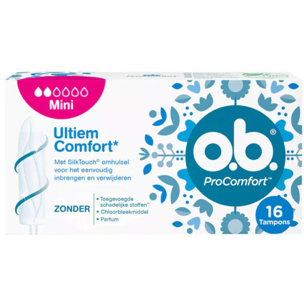 O.B. Original Tampons Ultimate Comfort Mini 16st