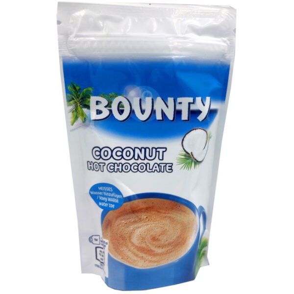 Bounty Hot Chocolate 140g - Oplosbare Chocolademelkpoeder Met Bounty Smaak