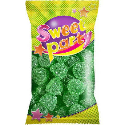 Sweet Party Snoep Groene Muntjes Eucalyptus 80g – Snoepzakje