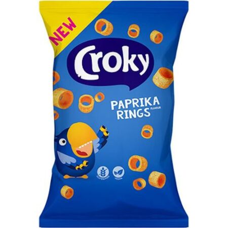 Croky Rings Paprika 75gr