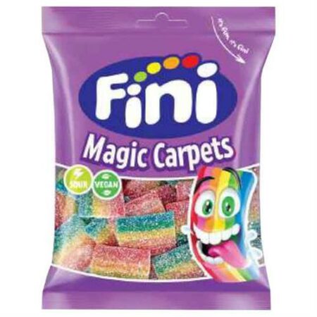 Fini Snoepzakje Magic Carpets 100g - Zure Matjes - Vegan