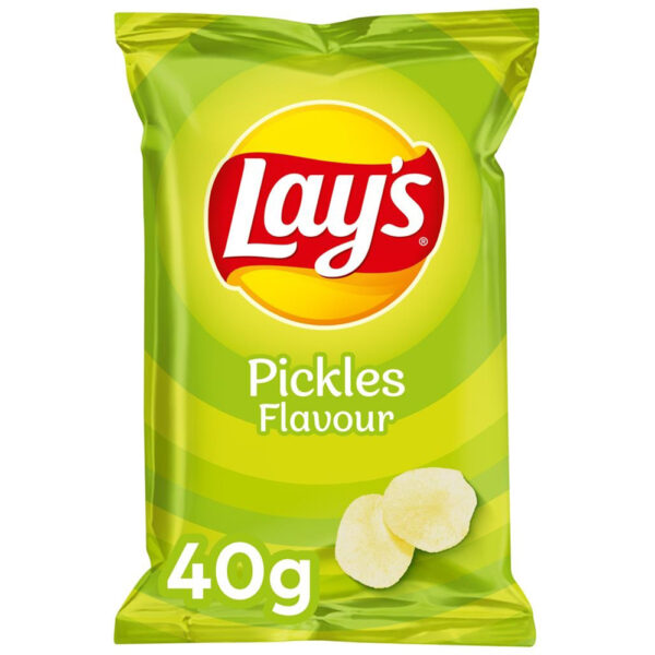 Lays Chips Pickles 40g - Afbeelding 3