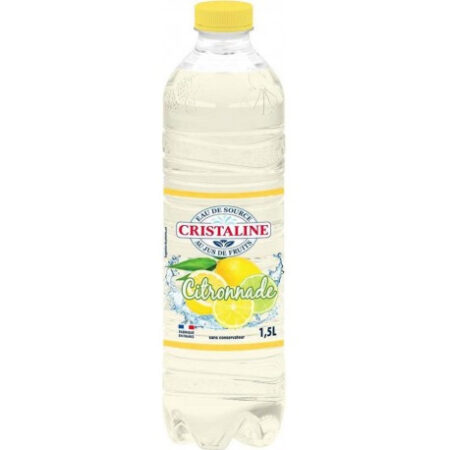 Cristaline Citronnade 1.5L – Verfrissende limonade met citroensmaak