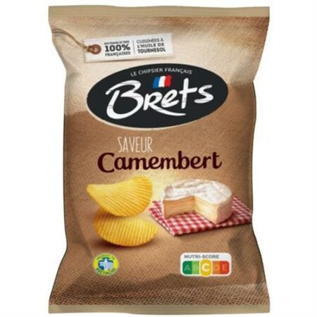 Brets Chips Camembert 125g