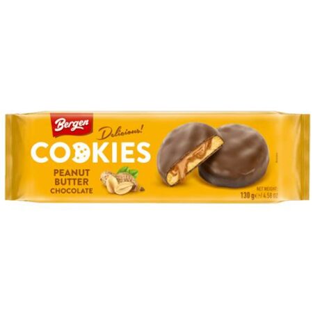Bergen Cookies Peanut Butter Chocolate 130g